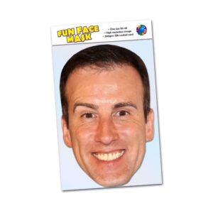 Realistic face mask of Anton Du Beke