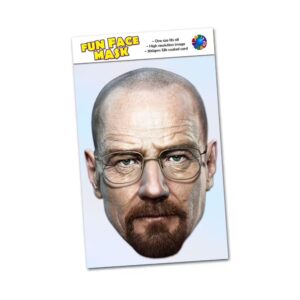 Realistic face mask of Bryan Cranston (Walter White)