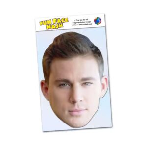 Realistic face mask of Channing Tatum