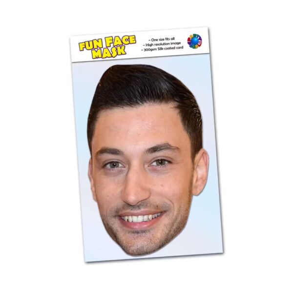 Realistic face mask of Giovanni Pernice