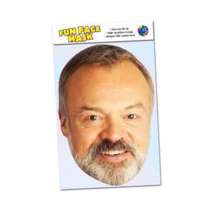 Realistic face mask of Graham Norton