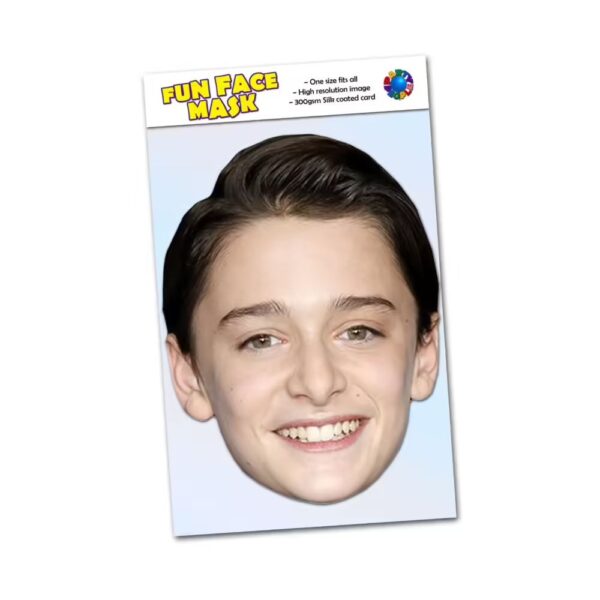 Realistic face mask of Noah Schnapp