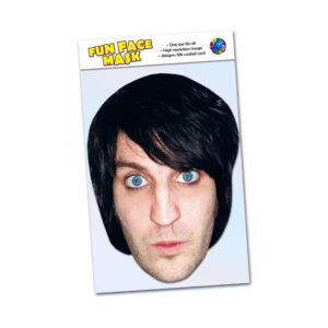 Realistic face mask of Noel Fielding