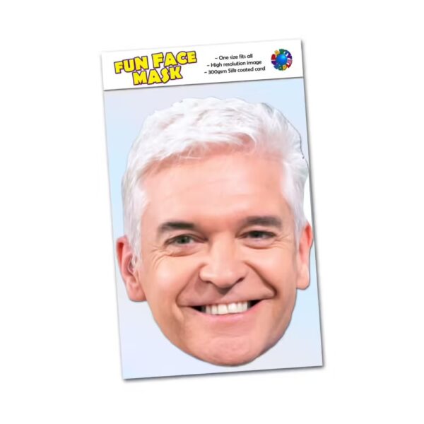 Realistic face mask of Phillip Schofield