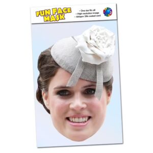 Realistic face mask of Princess Eugenie