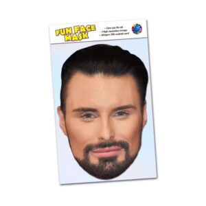 Realistic face masks of Rylan Clark