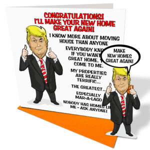 Trump New Home Card - Card and Envelope