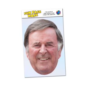 Realistic face masks of Terry Wogan