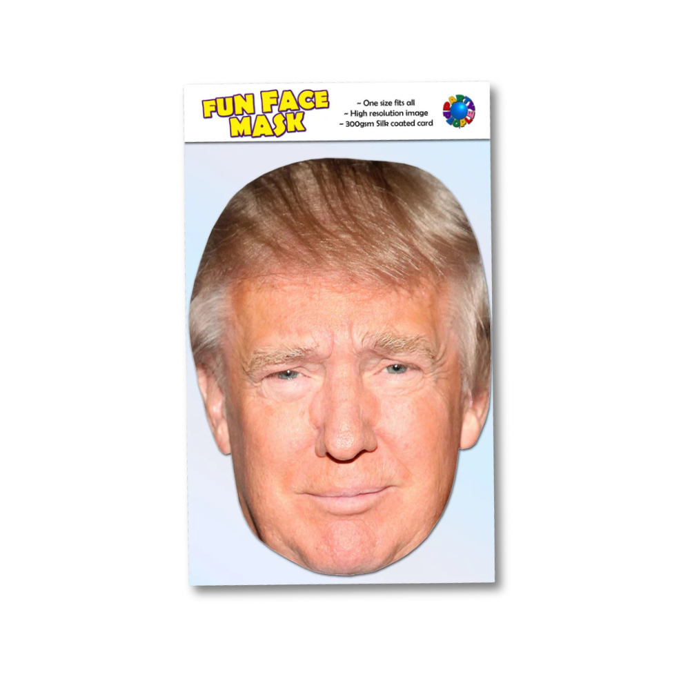 Donald Trump Celebrity Face Mask - Ready To Wear