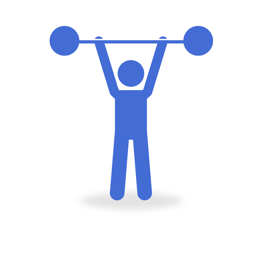 Beginner's Weightlifting Kit - Shoulder Press