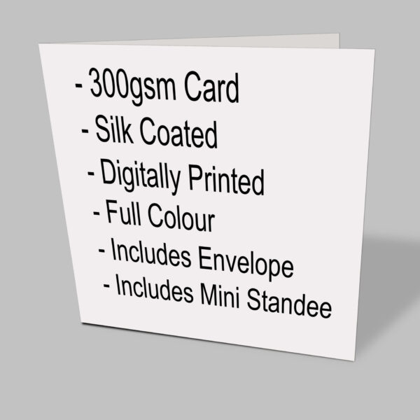 Generic Card and Standee Bullet Points