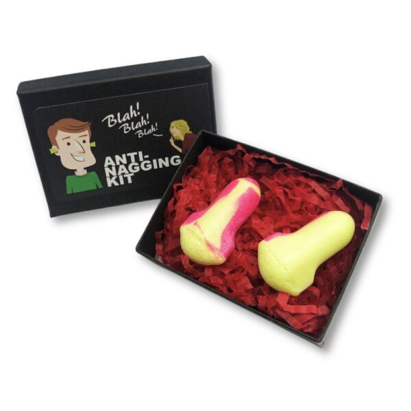 Earplugs in Anti Nagging Kit - Funny Joke Gift