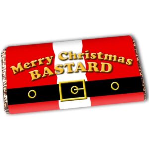 Bastard Rude Christmas Chocolate Bar Gift