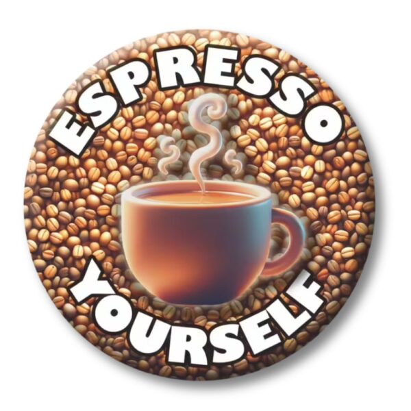 Espresso Yourself badge