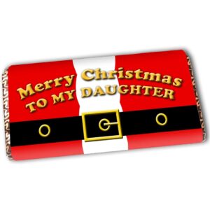 Merry Christmas Daughter Chocolate Bar