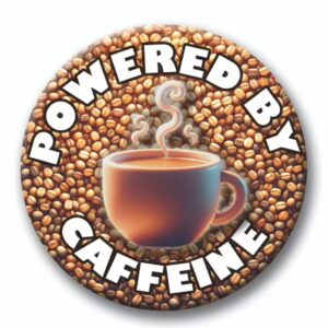 Powered by Caffeine Badge