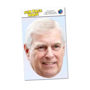 Prince Andrew Royal Family Mask