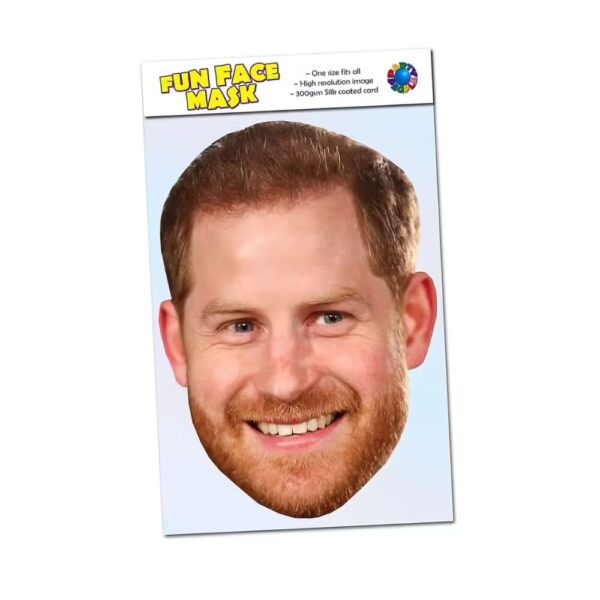 Prince Harry Royal Family Mask