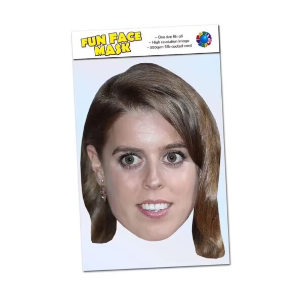 Princess Beatrice Royal Family Mask