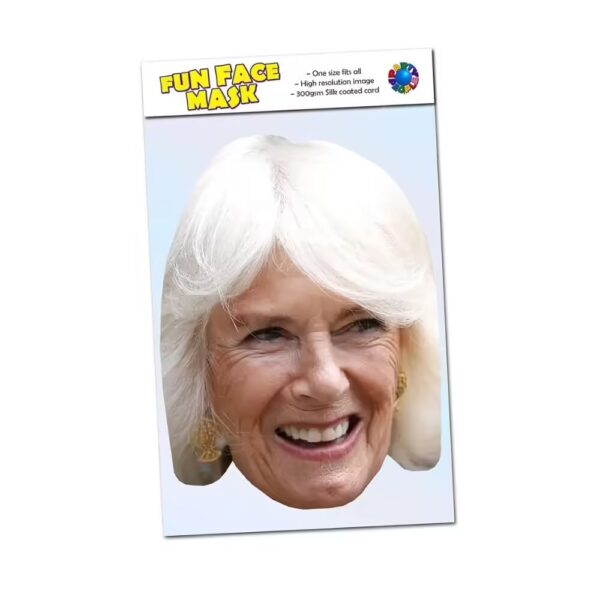 Queen Camilla Royal Family Mask