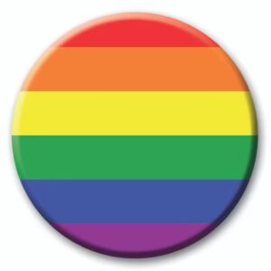 Rainbow Pride LGBTQ+ badge