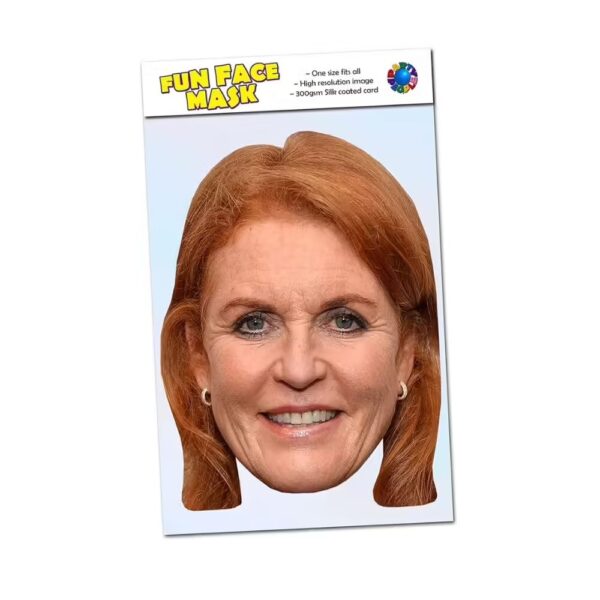 Sarah Ferguson Royal Family Mask