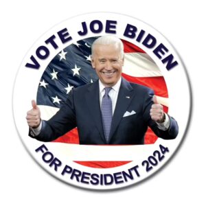 Vote Joe Biden for President 2024 badge