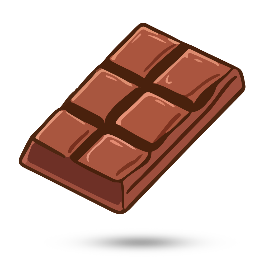 Cartoon version of chocolate