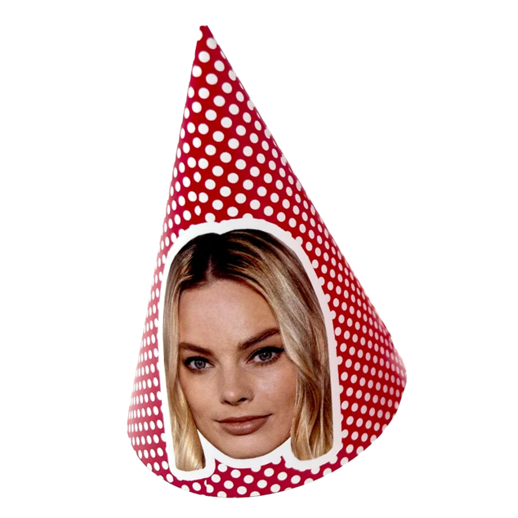 Red Polka Dot Themed Party Hat