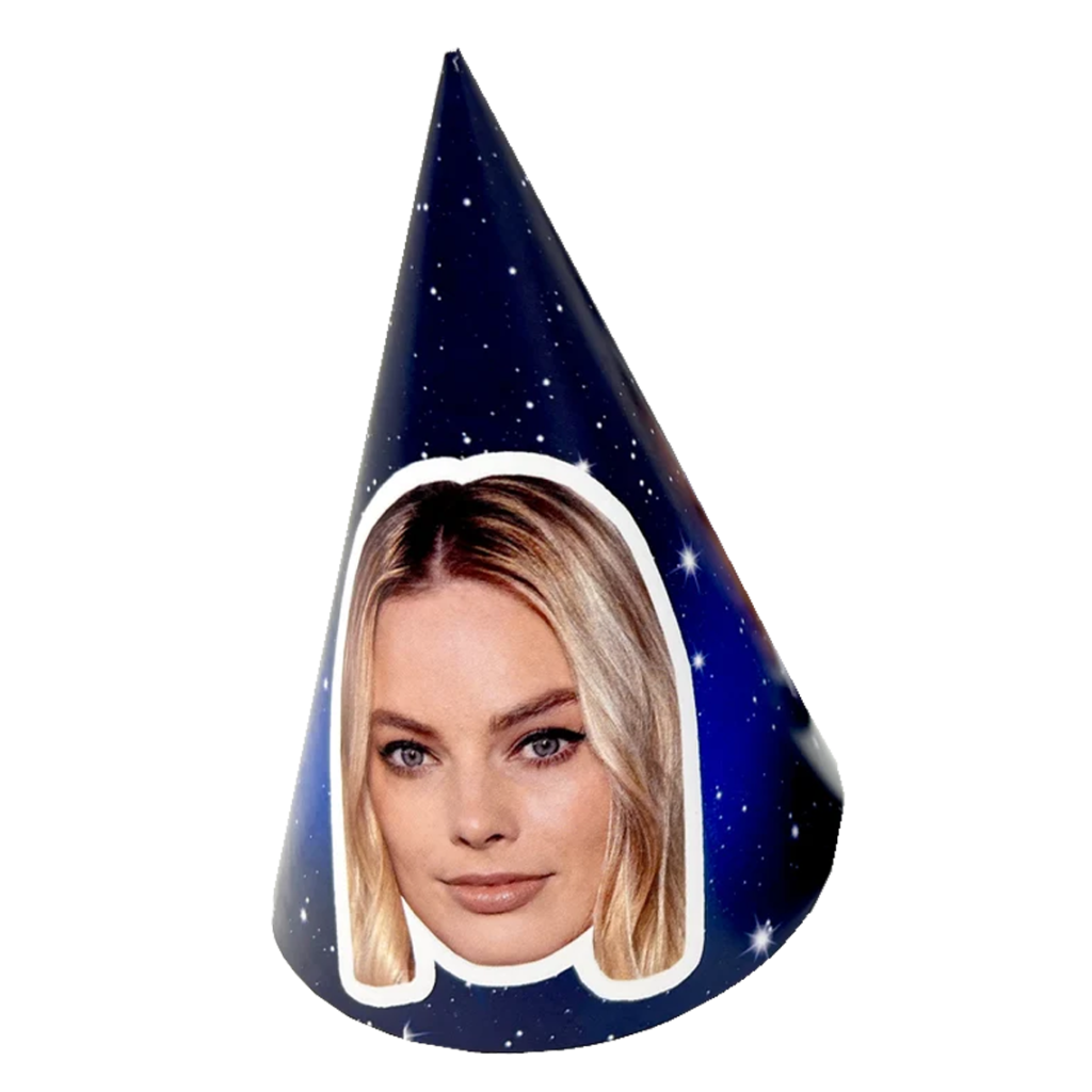 Galaxy and Stars Themed Party Hat