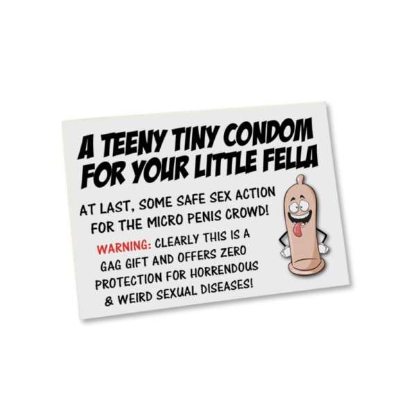 Instructions for Tiny Condom