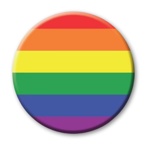 Rainbow Pride Flag Badge