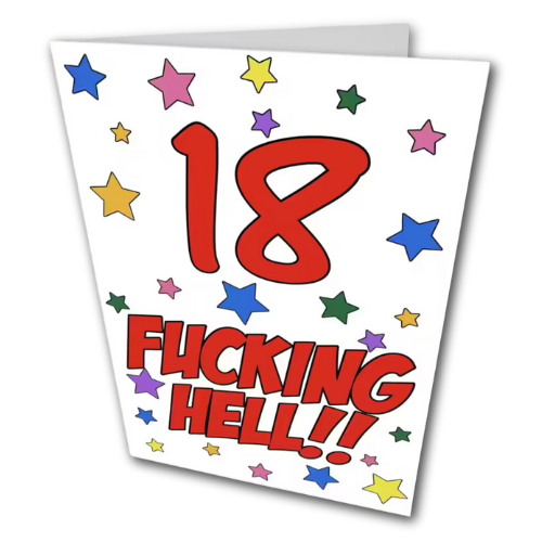 Fucking Hell Age Birthday Card