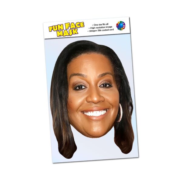 Realistic face mask of Alison Hammond