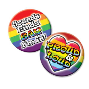 Rude LGBTQ+ Badges