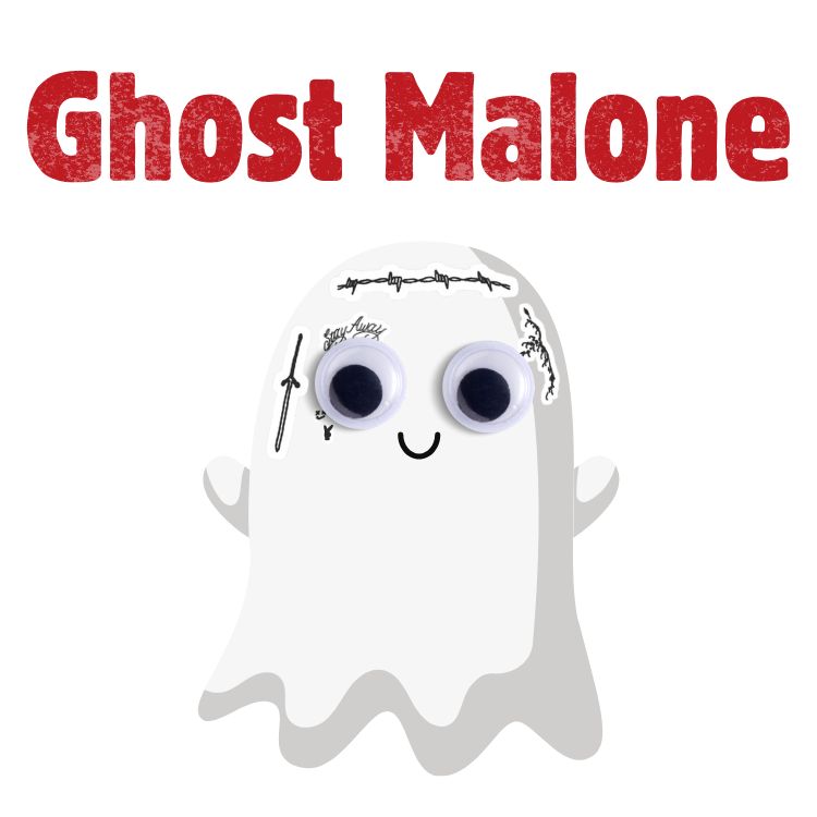 Ghost in the style of post malone