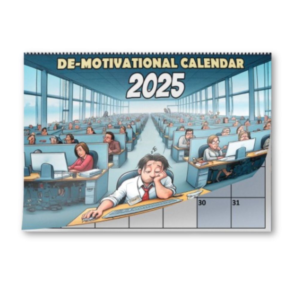 De-Motivational Calendar 2025