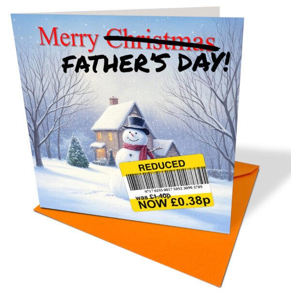 Merry Fathers Day Card